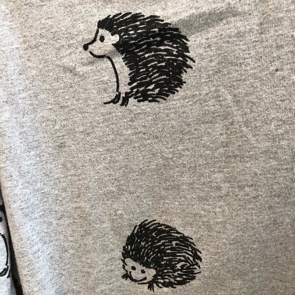 Hedgehog Wide Neck Shirt✌️🦔 - Picture 2 of 2